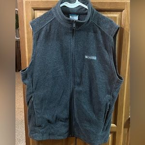 Mens Columbia Full Zip Vest Size Medium